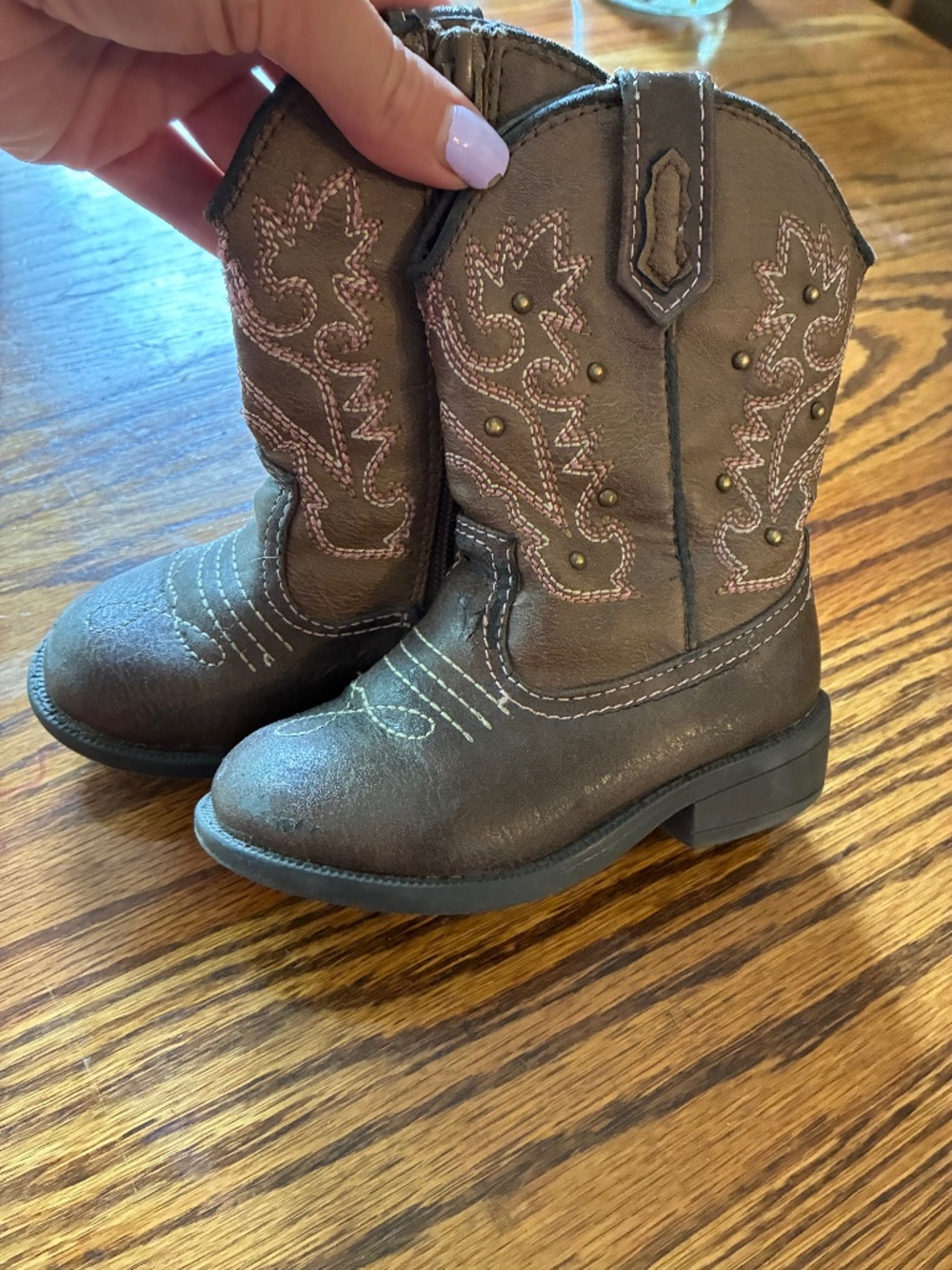 Target brand cowgirl boots toddler 7